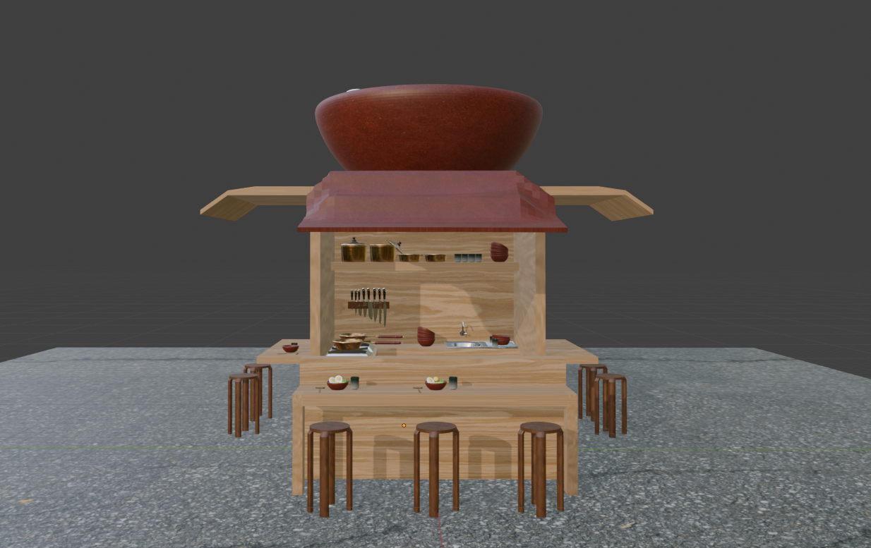 3D Ramen Shop